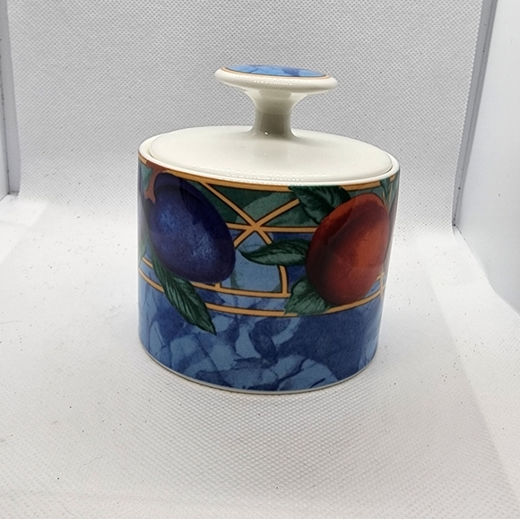Casual Victoria & beale forbidden fruit sugar bowl Vintage - Picture 4 of 6
